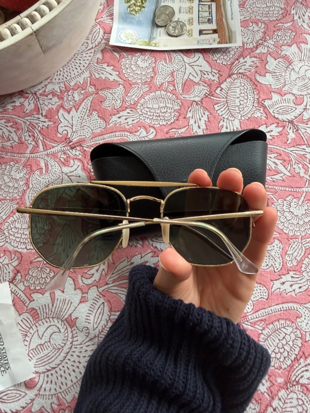 Ray Ban Marshal Sunglasses with Case - Picture 3 of 5